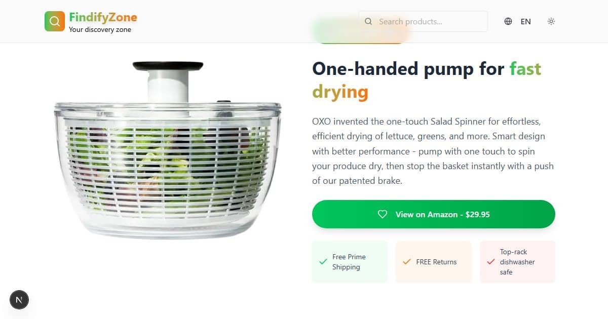 OXO Good Grips Salad Spinner